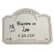 Champagne avec étiquettes personnalisées